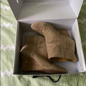 Nine West suede booties